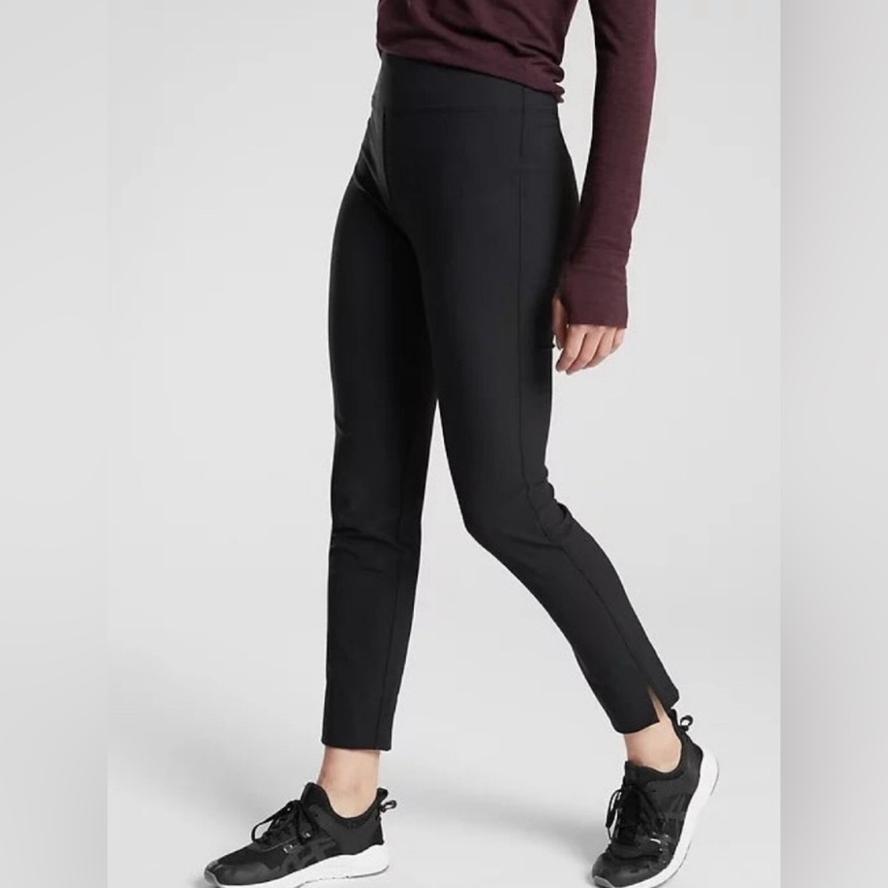 Athleta Wander Ankle pant Black size 2 petite NWT